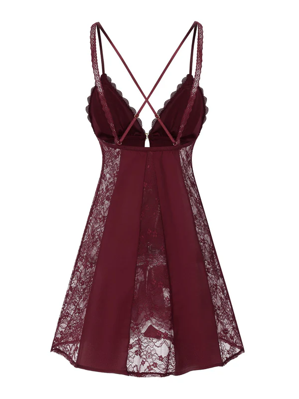 Veloria Lace Night Wear Set