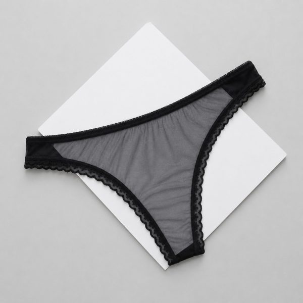 LACE FORM INVISIBLE THONG — 6 Pack