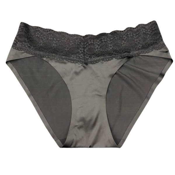 SILK LACE SEAMLESS BRIEF — 5 Pack