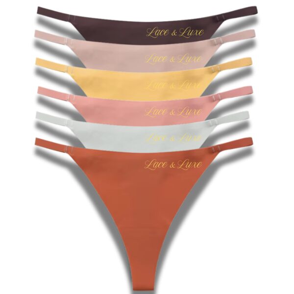 ICE SILK LUXEFIT GOLD RING LOW WAIST — 6 Pack