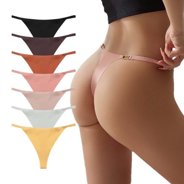 ICE SILK LUXEFIT GOLD RING LOW WAIST — 7 Pack