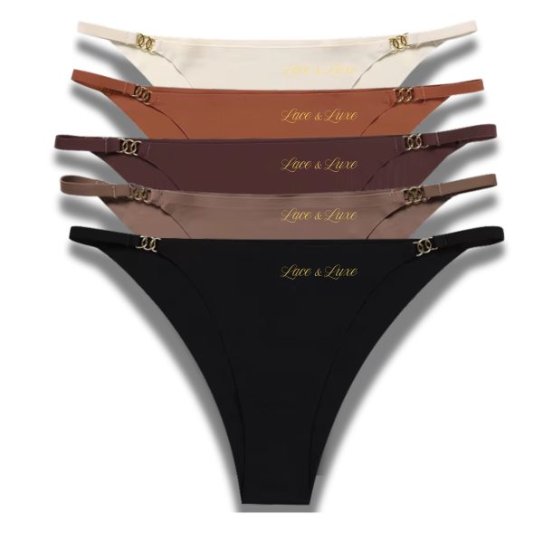 ICE SILK LUXEFIT GOLD RING LOW WAIST — 7 Pack