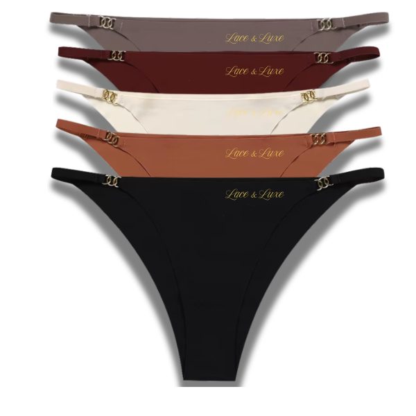 ICE SILK LUXEFIT GOLD RING LOW WAIST — 6 Pack